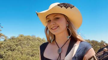 Winner of the Wingham Busker Muster, Shania Bonita has earned a slot performing at the Wingham Music Festival in October. Picture supplied.