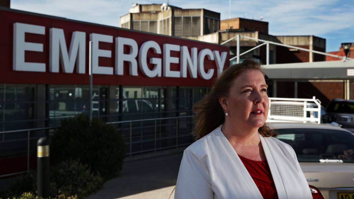 FED-UP: Maitland MP Jenny Aitchison wanted to see the Maitland Hospital included in the state budget . Picture: SIMONE DE PEAK
