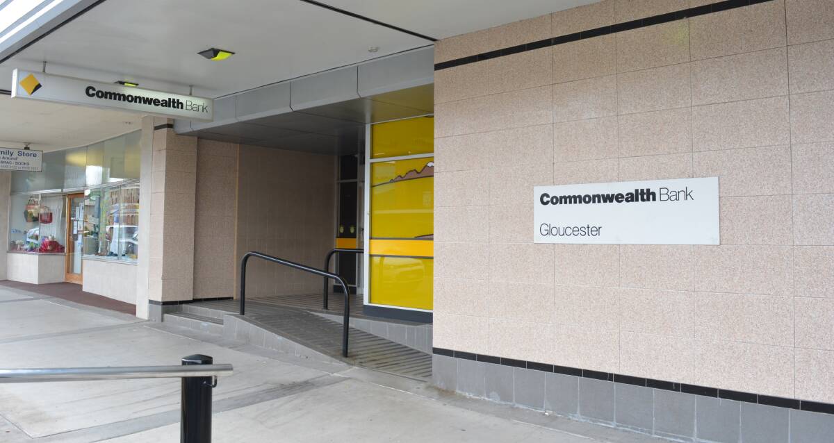 What does the future hold: Will the Commonwealth Bank Gloucester branch be altered, have a change in hours or close altogether?