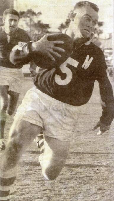One of the greats: Don ‘Bandy’ Adams captain-coached Gloucester to a string of premierships in the Group 18.