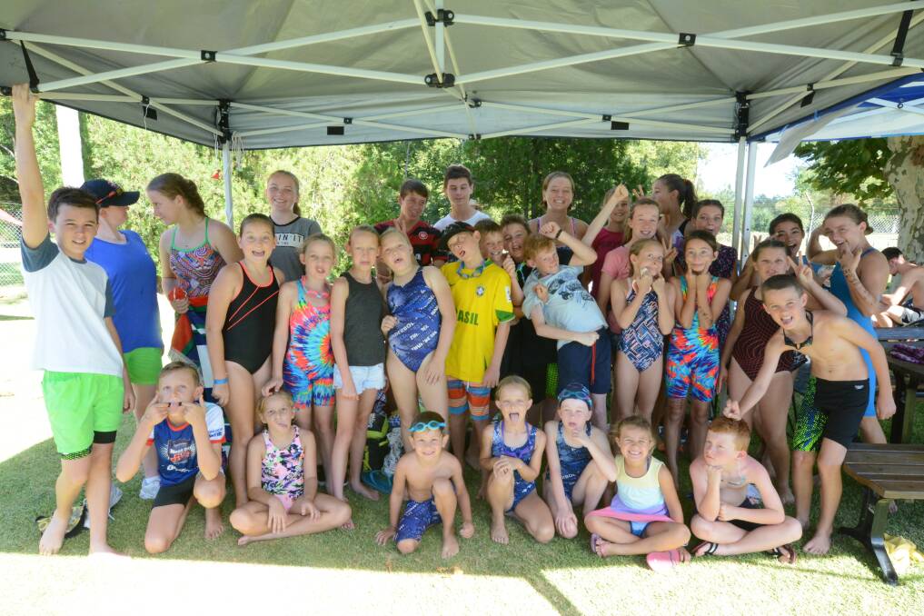 A day of fun in the sun: The Gloucester Thunderbolts Swimming Club swimmers have a successful day at the carnival. Picture: Scott Calvin