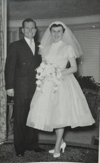 Barry was 22 years old on the day he married 21 year old Anne and now they celebrate their Diamond Wedding anniversary.