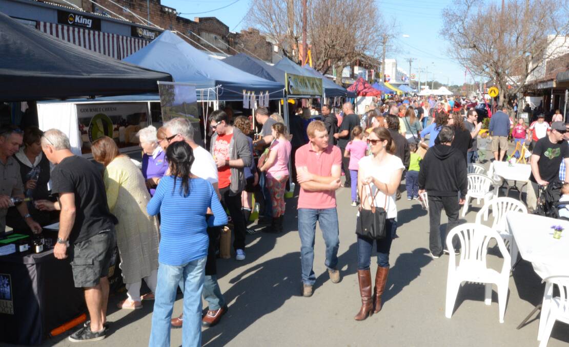 SPOILT FOR CHOICE: Gloucester's mid-winter Chill Out festival showcases the region's abundant local produce and attracts a variety of interesting market stallholders.