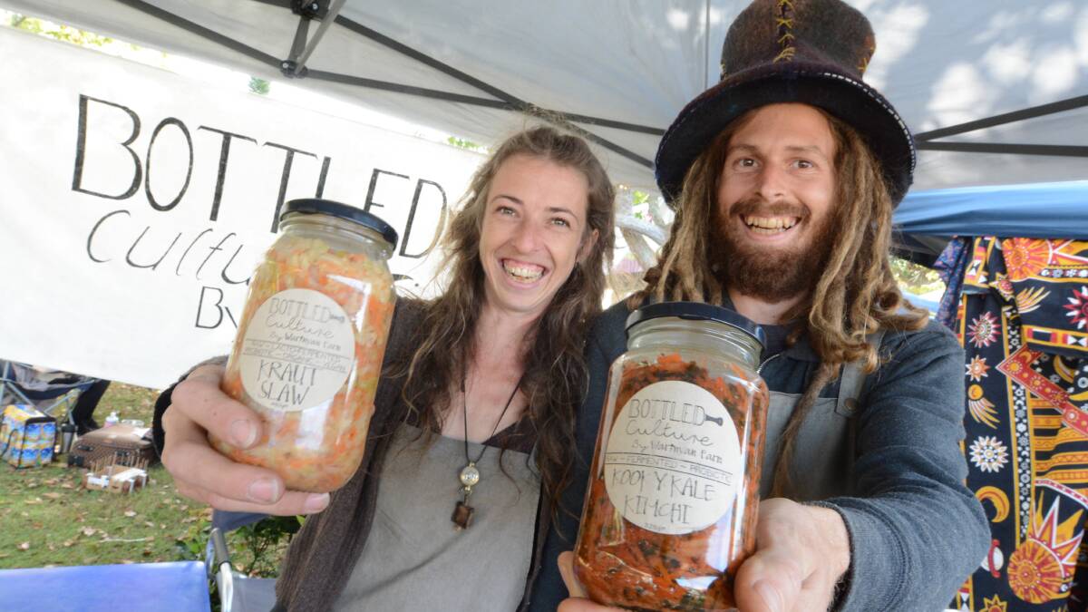 Friendly food: An array of market stalls will be selling foods and other products that abide by Envirofair's philosophy of "make it, bake it, grow it, re-use it, live it."