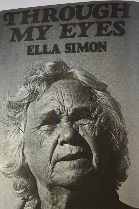 The cover of Ella Simon's autobiography.