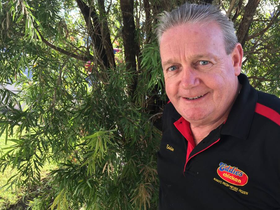 Eddie Loftus describes himself as a "supreme optimist" and is asking "all the people in the Manning Valley to pick the best candidates and support them" in the September MidCoast Council election. Photo - Ainslee Dennis.