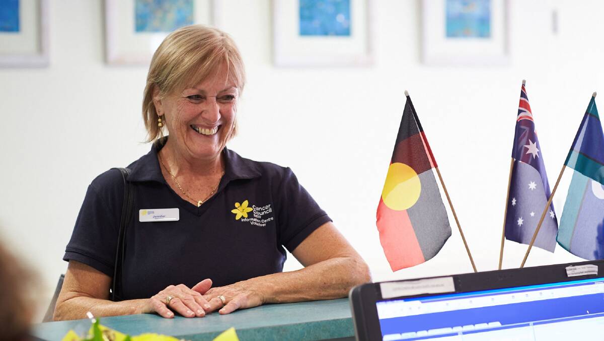 Cancer Council Mid North Coast NSW volunteer Jennifer Simpson.