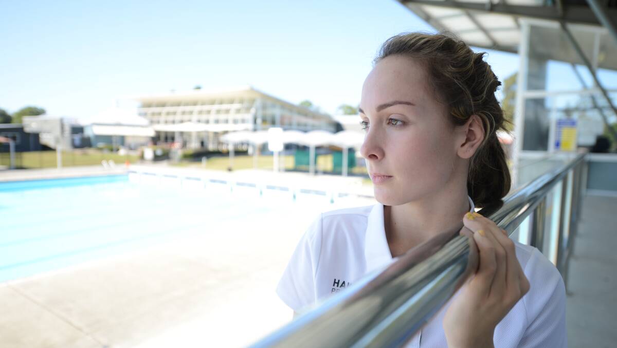 SWIMMING FOR AUSTRALIA: Wingham Swimming Club member and Port Macquarie local, Paige Leonhardt is representing Australia in the swimming at the 2016 Paralympic Games in Rio de Janeiro. Photo: Scott Calvin.