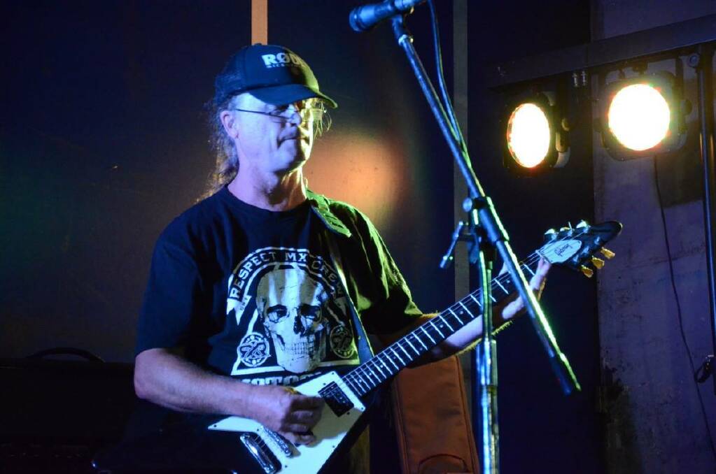 Graeme Peiera: Graeme played in a number of local bands around the Manning Valley, including Final Notice and Axis. Photo: supplied