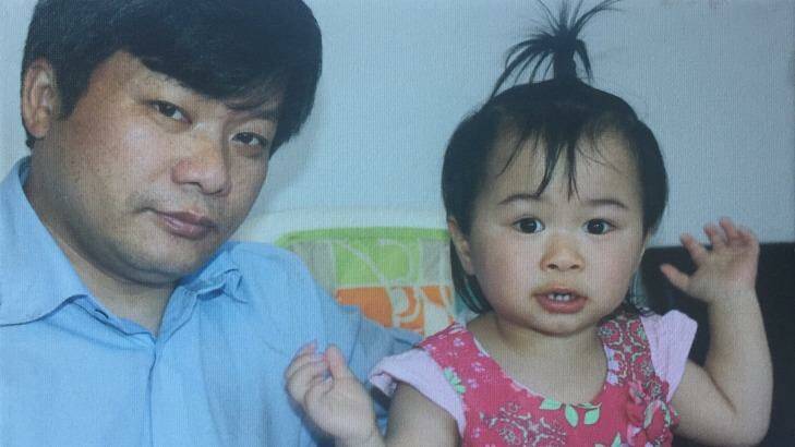 Asthma storm victim Sam Lau with daughter Julia.  Photo: Supplied