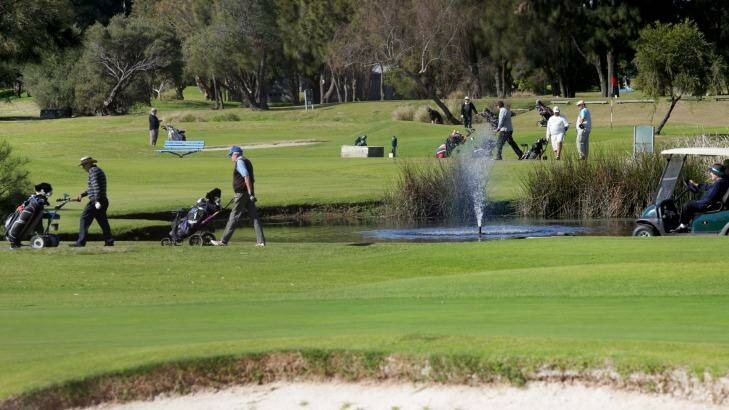 The course at Kogarah Golf Club. Photo: Jane Dyson