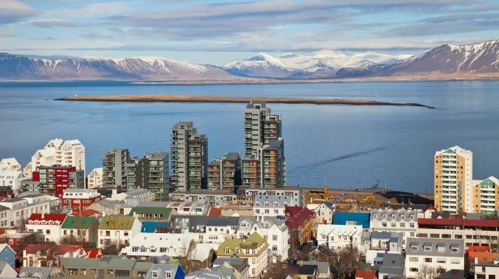 Reykjavik, 45 minutes from the airport. Photo: iStock