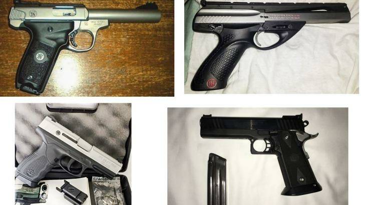 Some of the firearms featured in ads that could be used by gun thieves. Photo: Supplied