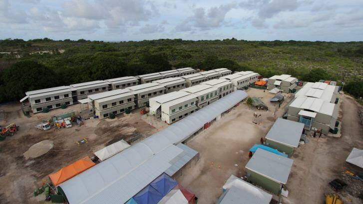The detention centre on Nauru.