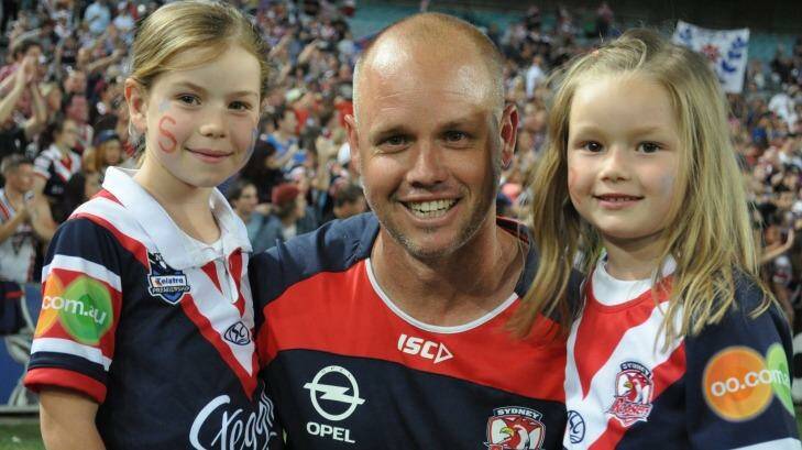 Lachlan Penfold during his time at the Roosters. Photo: Supplied