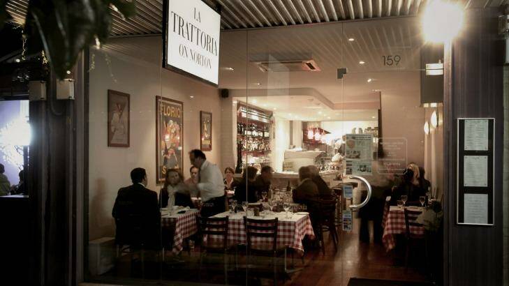 Ciao: La Trattoria on Norton's closure is a sign of the times in Leichhardt. Photo: Steven Siewert
