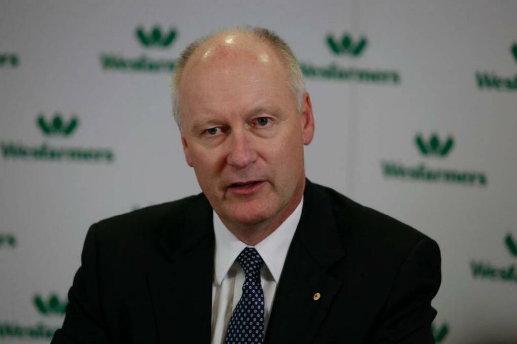 “Tough times, plenty to do in terms of work and maybe a bit of resilience.”: Wesfarmers chief executive Richard Goyder. Photo: AFR