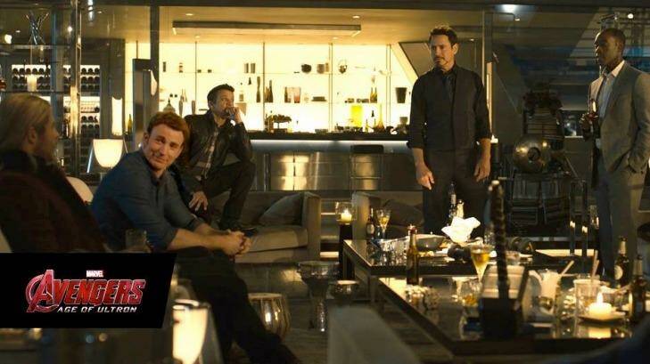 The old gang ... <i>The Avengers: Age of Ultron</i>.