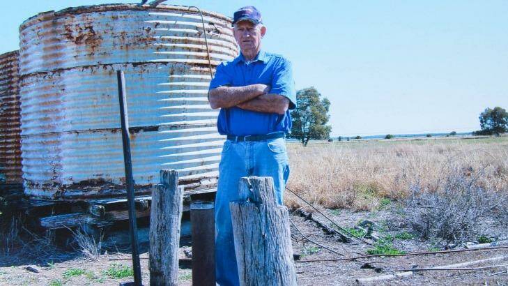Farmer George Bender took his own life after battling coal seam gas companies.  Photo:  Jessica Flynn