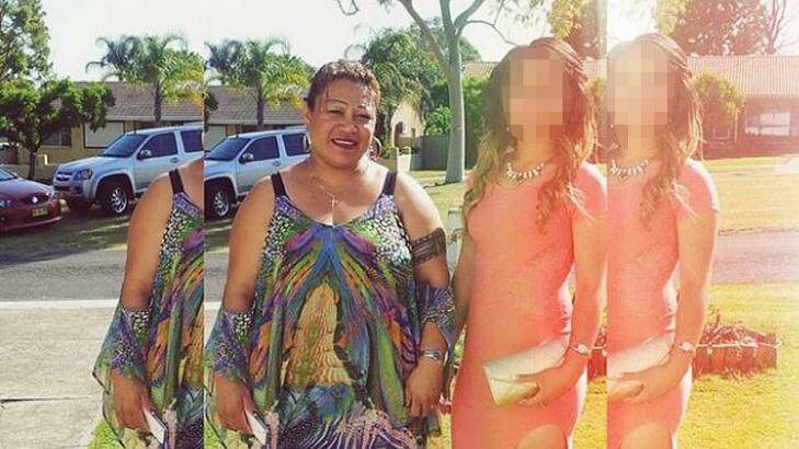 Tiperia Afamiliona, pictured with her daughter, suffered severed fingers, toes and had her hand degloved in the machete attack. Photo: Supplied