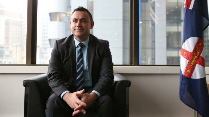 John Barilaro, the NSW Minister for Skills.  Photo: Louise Kennerley