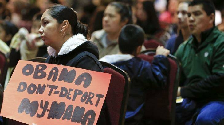 Appeal: Five million undocumented immigrants hope to be allowed to stay in the US. Photo: Mark Humphrey