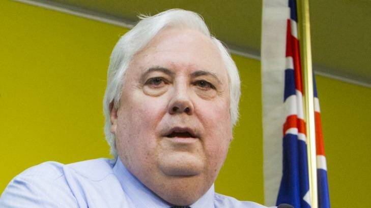 "Wouldn't it be great if we could come up with a solution where all those people can have a happy outcome": Clive Palmer Photo: Glenn Hunt