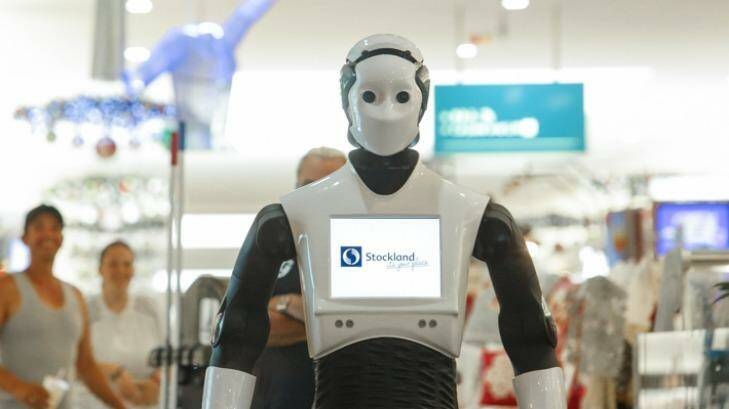 Chip, a 1.7m tall, 100kg social humanoid robot, was developed by Spanish company PAL Robotics. Photo: supplied