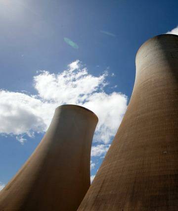 Cooling towers at Australia's most carbon-intensive major power plant, Hazelwood. Photo: Arsineh Houspian