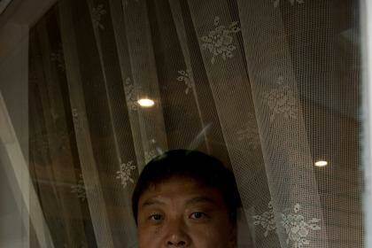Injured: Chinese migrant Andy Zhang, whose arm was mangled in a work accident. Photo: Jesse Marlow