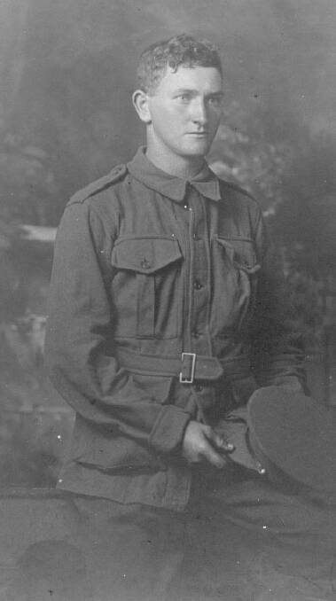 Clifton William Joseph Laurie in his military uniform. Pic courtesy of Mark Rogers.