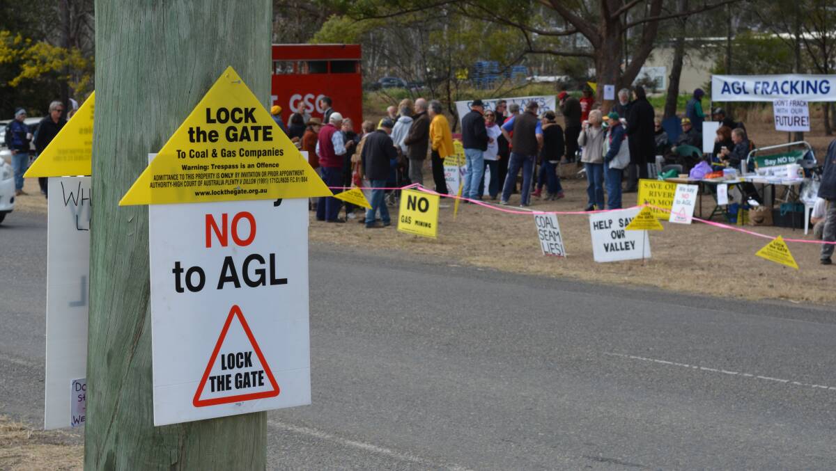 The Lock the Gate Alliance says AGL has been given a free reign to pollute in the Gloucester valley.