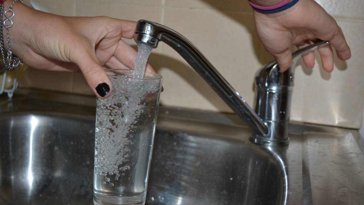 Gloucester's town water was contaminated with chlorine.