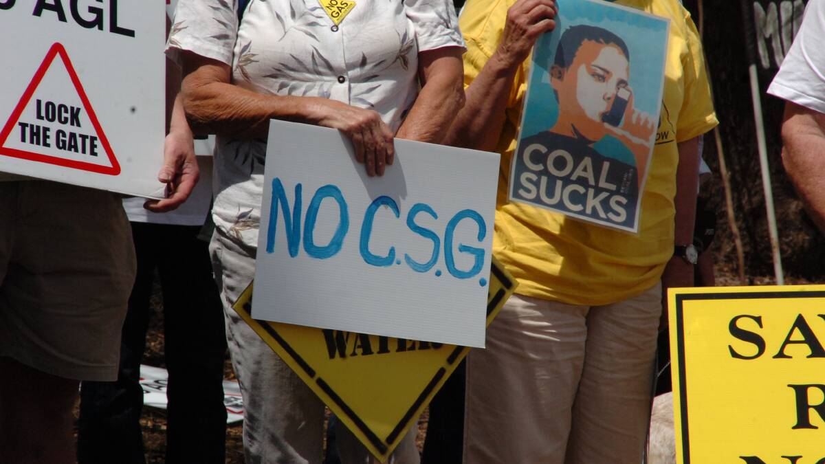 Opponents of coal seam gas in Gloucester say new legislation introduced by the State government would make it easier for AGL to frack. 