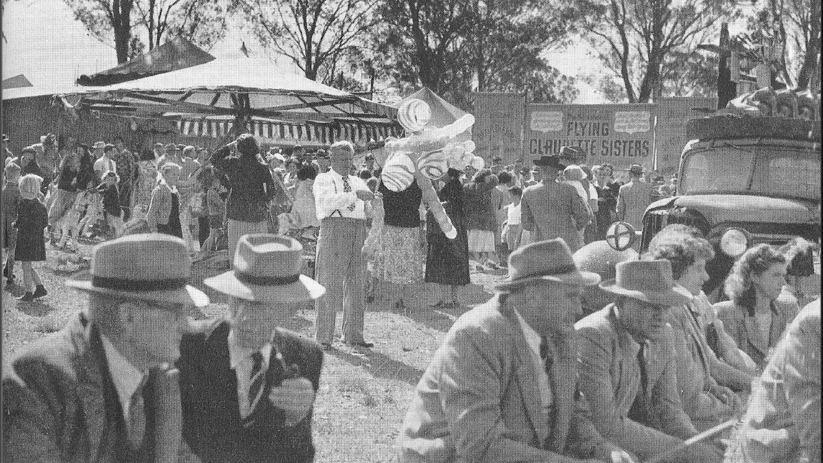 Show day at Gloucester in the early 1950s.
