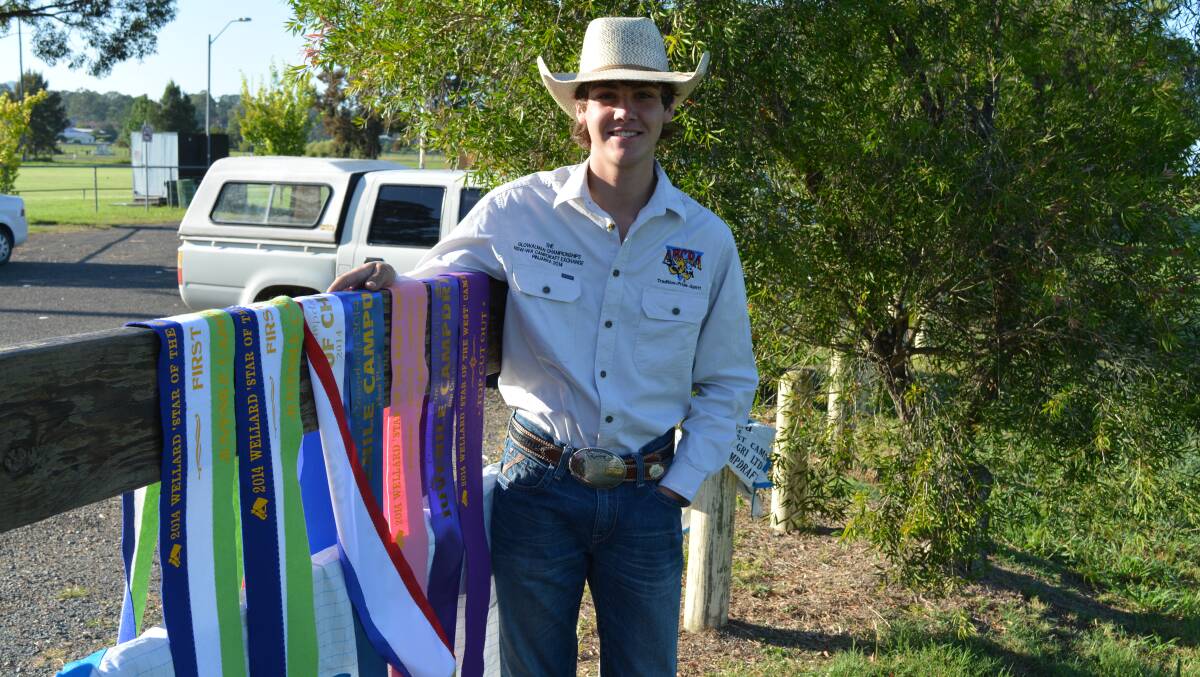 Josh Gray won four titles from as many events while campdrafting in Western Australia.