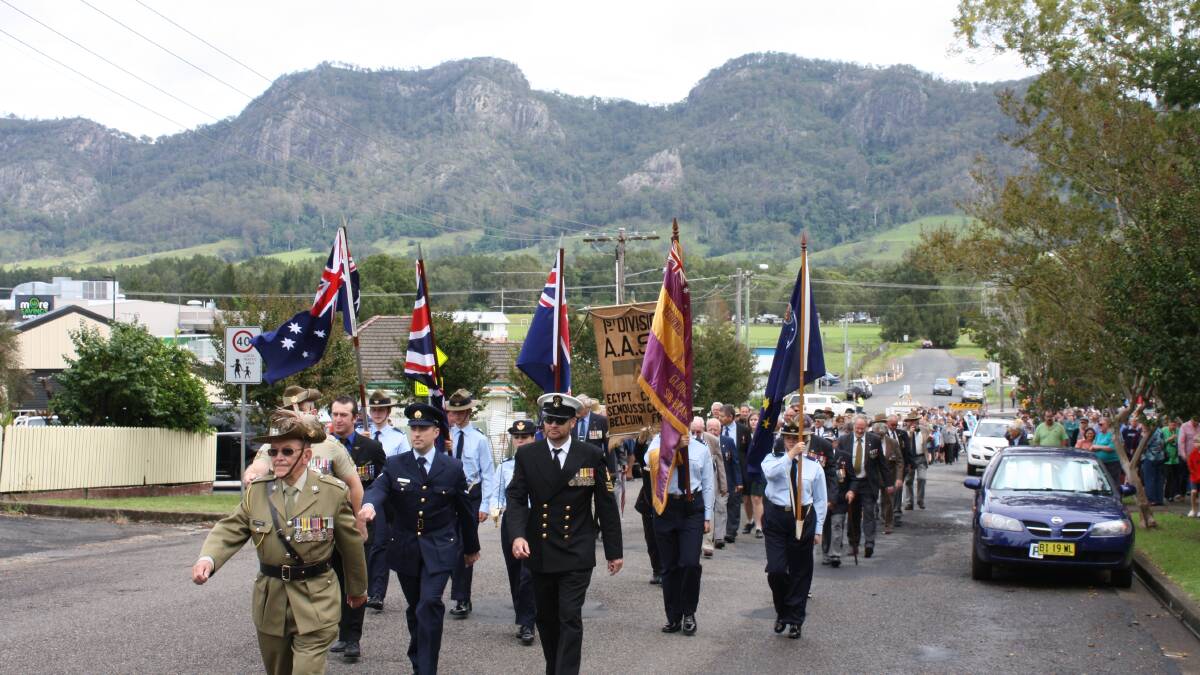 Pics from the dawn and main Anzac Day service and march in Gloucester as well as the Anzac Day service in Stroud.