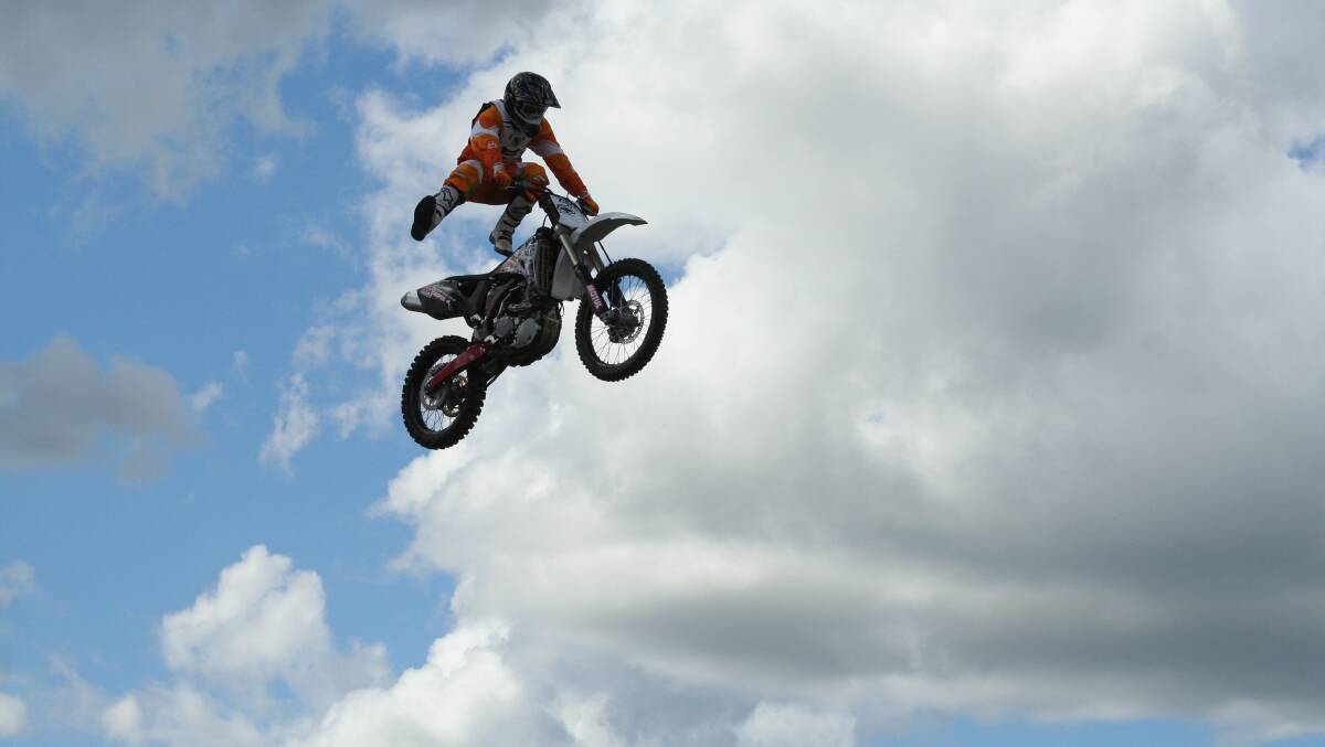 Motocross riding at the 2008 Gloucester Show.
