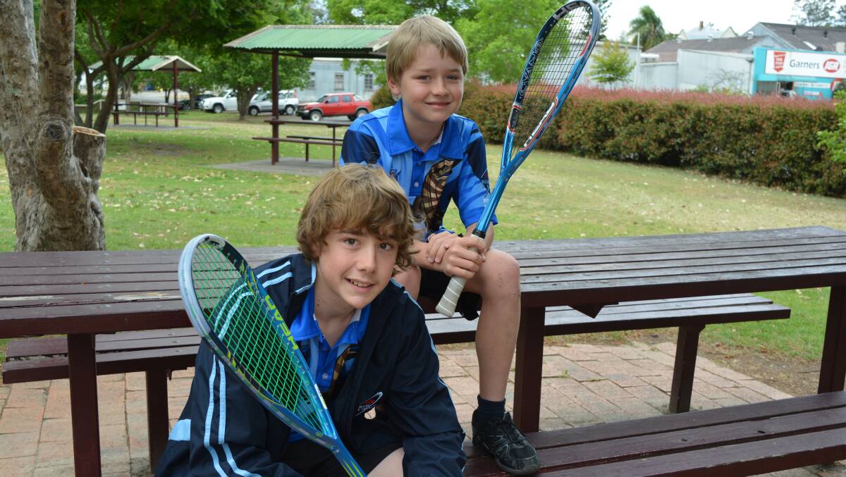 Brothers Jacob and Ethan Bird represented NSW at the national junior squash titles in Perth.