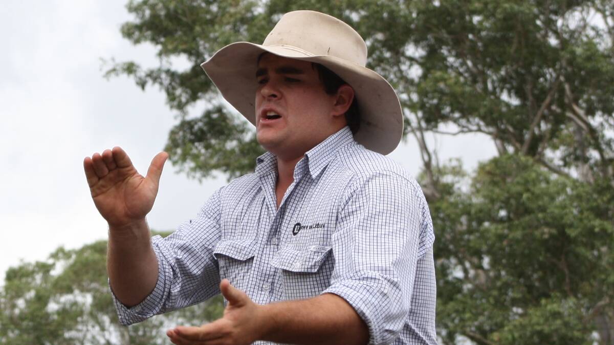 Bowe and Lidbury's Michael Easey finished third in the national young auctioneer's challenge at the Royal Easter Show.
