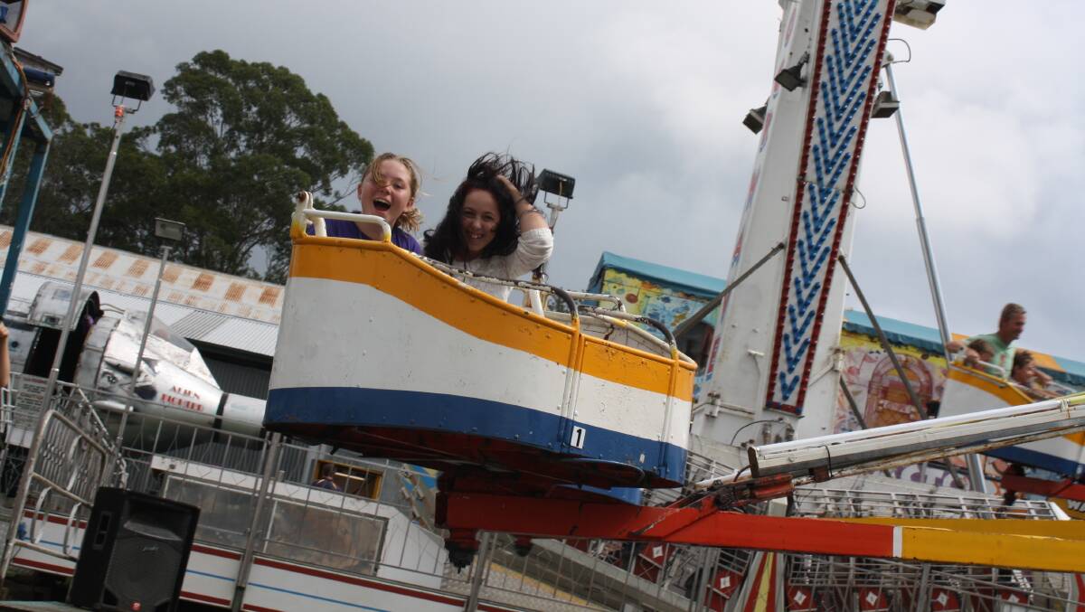 The 'Octopus' ride proved a hit with show-goers.