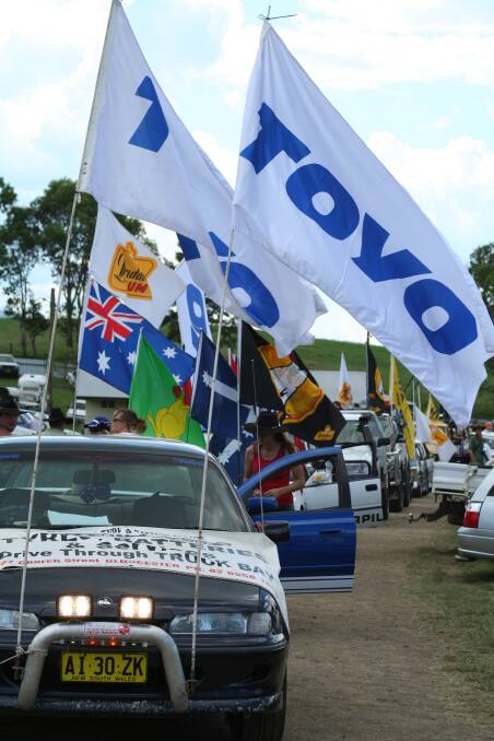 Entries in the ute muster at the 2007 Gloucester Show.
