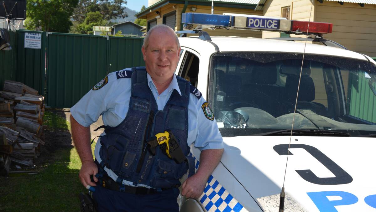 Senior Constable John Broadley has been promoted to a supervising sergeant's role at Forster.