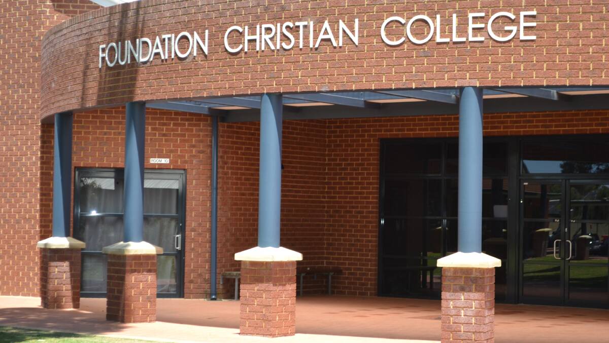 “A same-sex world view is not congruent with our Christian world view,” Foundation Christian College principal Andrew Newhouse said.