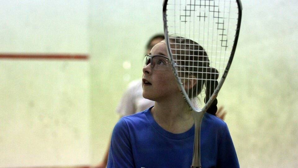 Tanai O’Brien hopes to one day mix a career in squash with hairdressing.