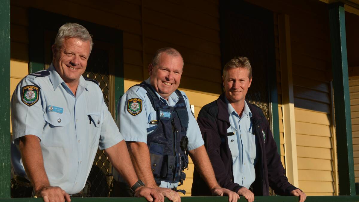 Senior Constable Rob Crick now makes up the full complement of police officers stationed out of Gloucester, joining senior constables Scott Chester and Shawn Forrester.