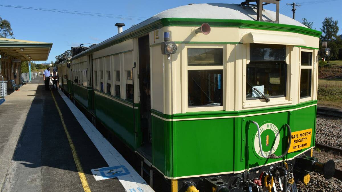 From Gloucester to Bundook, this 1920s train took passengers on a ride through time during this year's Chill Out festival.