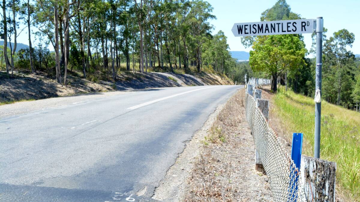 Weismantels is one of three sections on Bucketts Way identified for passing lanes in Stage One of the upgrades.