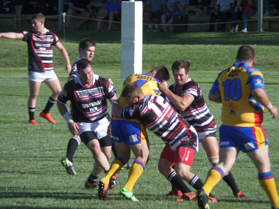 Tough task: Gloucester take on Newcastle and Hunter Rugby League C Grade competition leaders East Maitland this weekend. Photo: Kate Wratten.