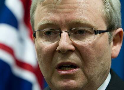 Foriegn Minister Kevin Rudd.